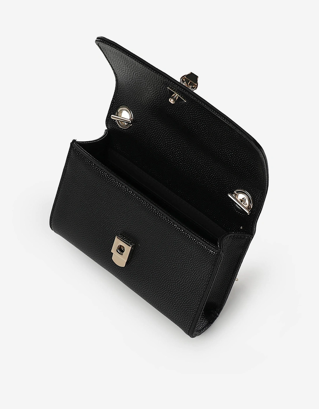 Divina Crossbody Bag in Black (17cm)