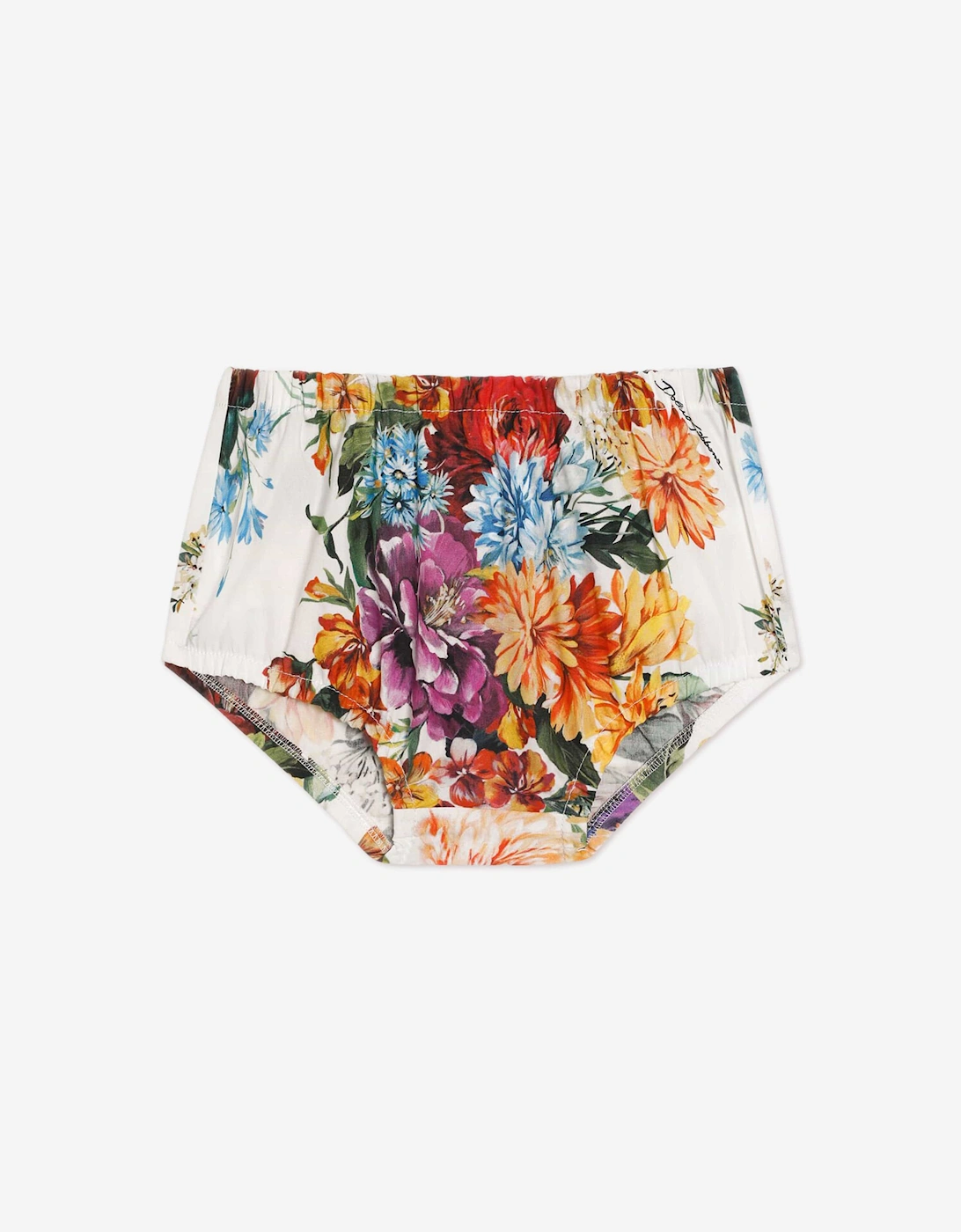 Baby Girls Floral Dress with Knickers in Multicolour
