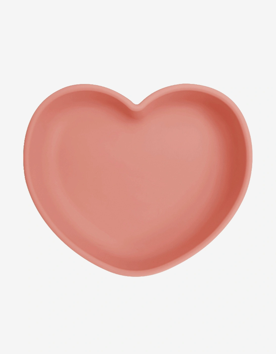 Silicone Heart Shaped Suction Plates in Pink, 4 of 3