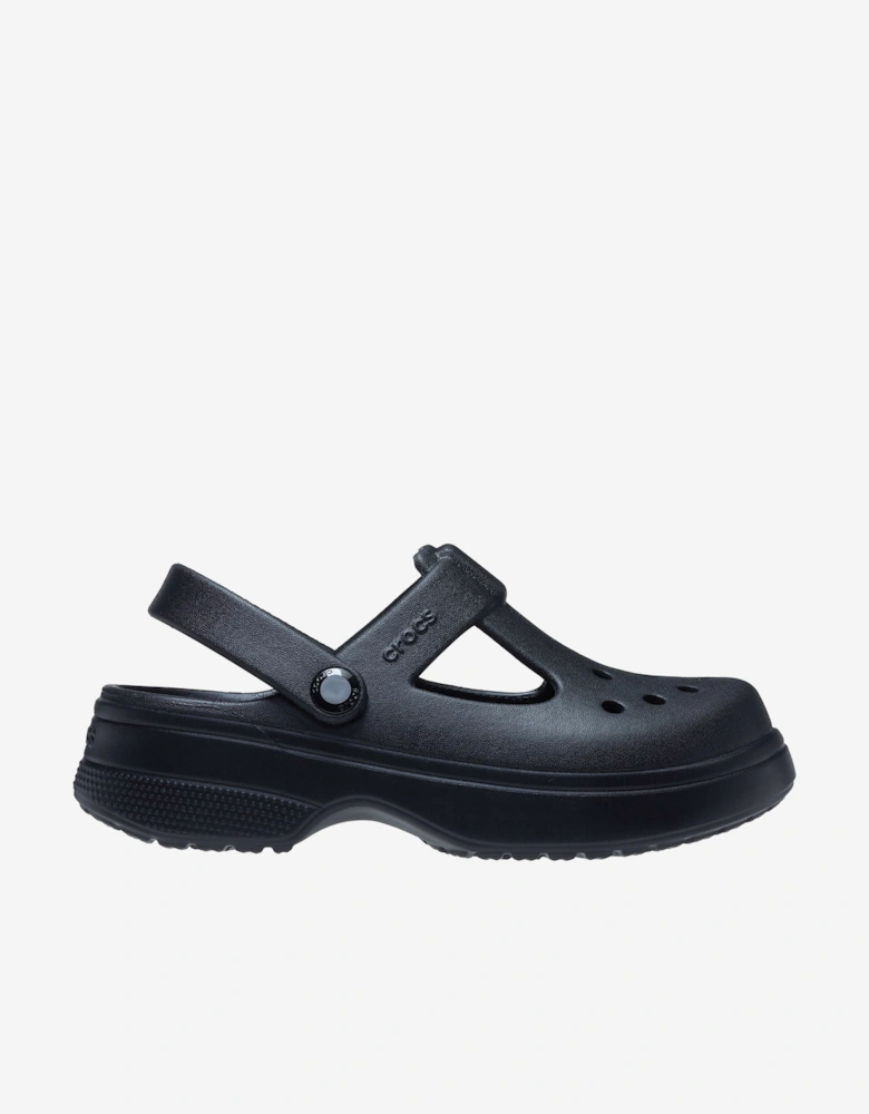 Girls Classic Mary Jane Clog in Black