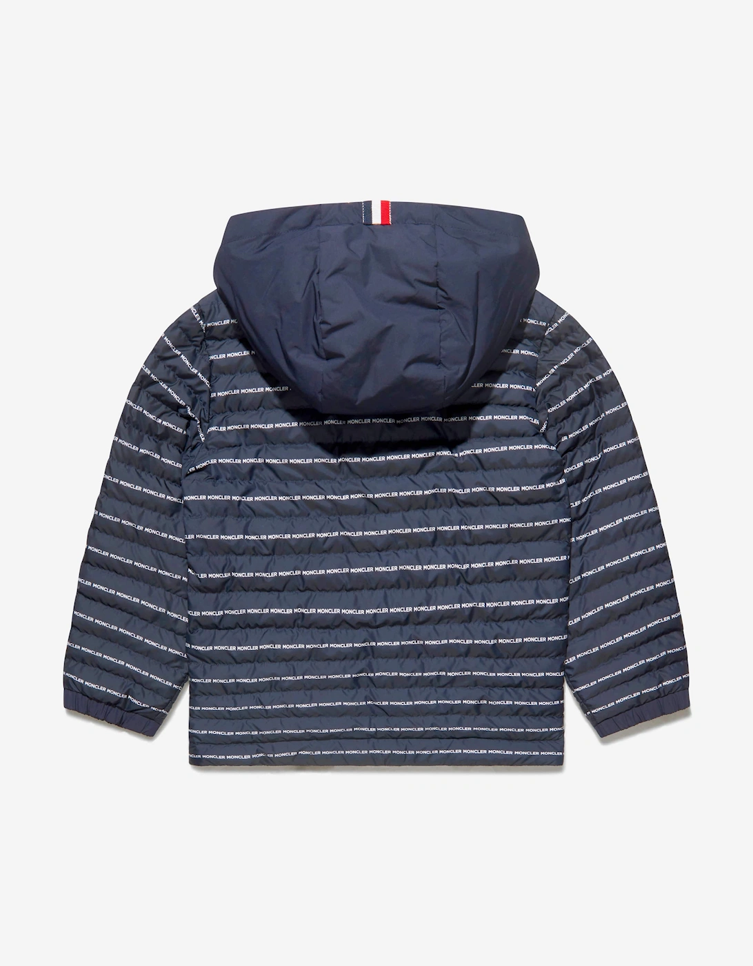 Enfant Boys Down Padded Logo Print Bergo Jacket