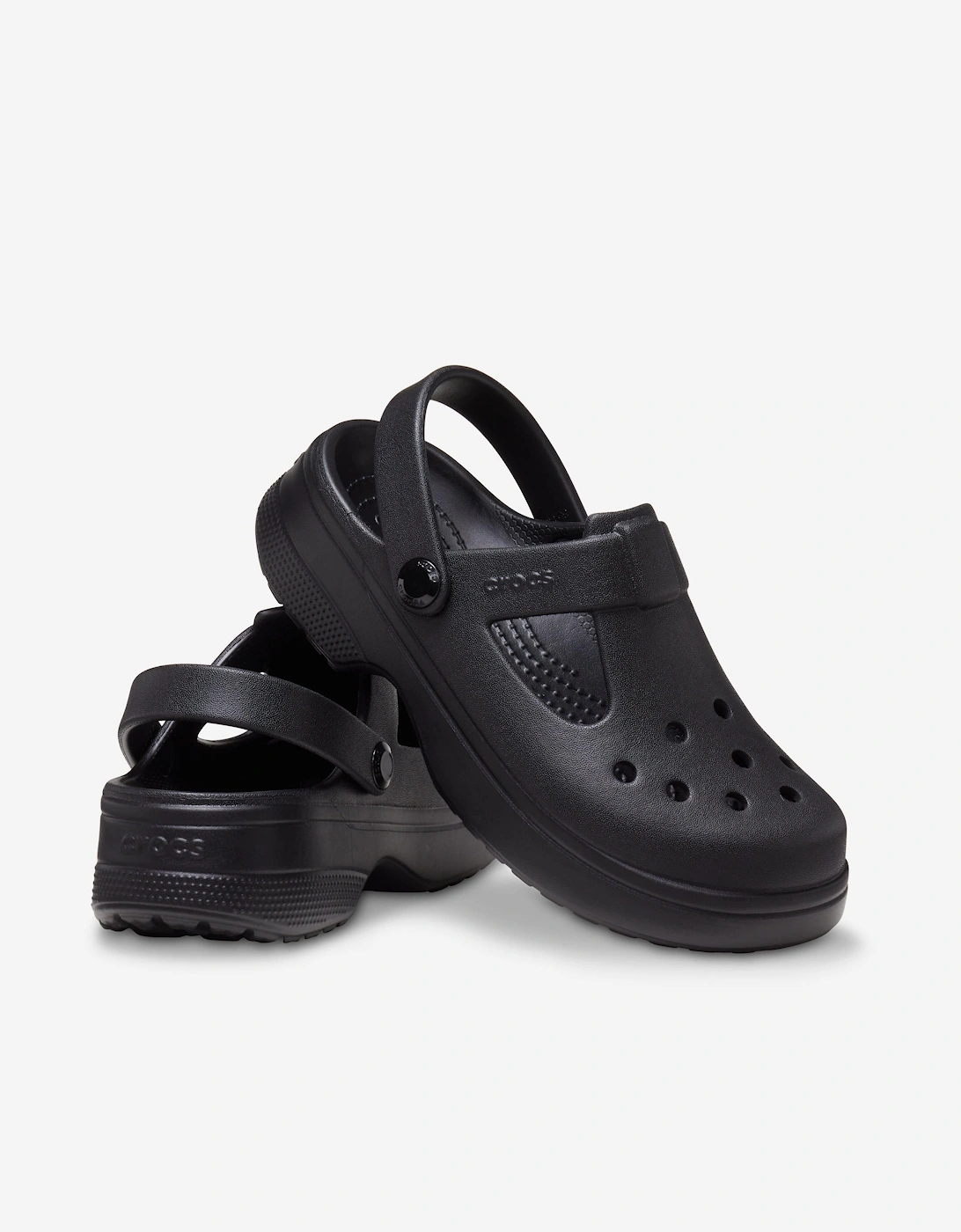 Girls Classic Mary Jane Clog in Black