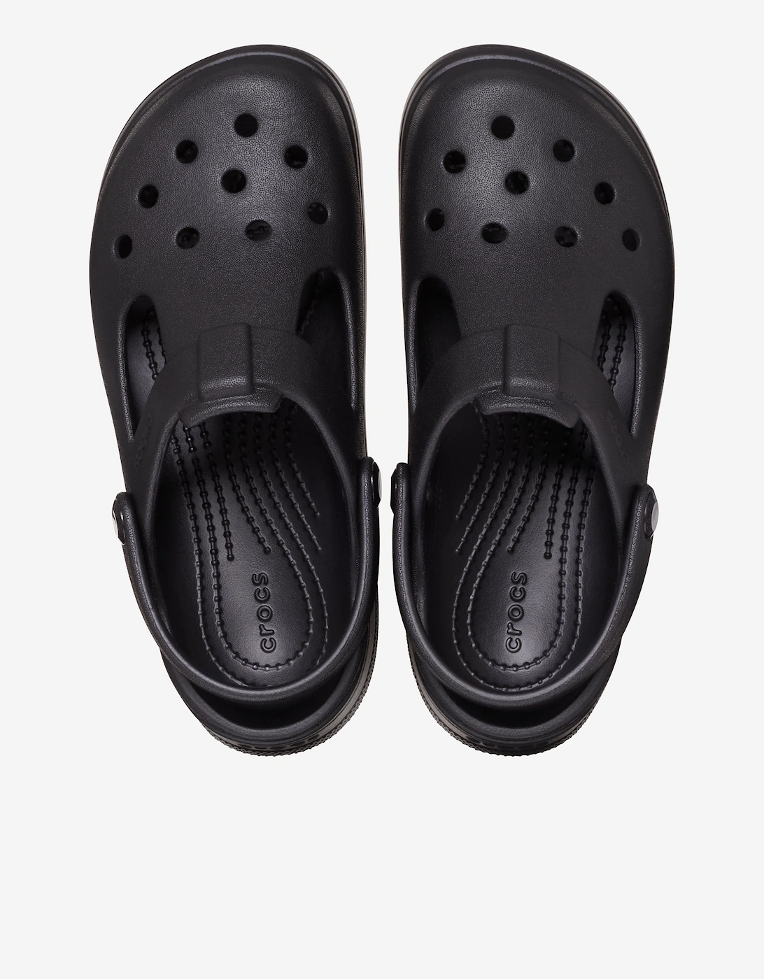 Girls Classic Mary Jane Clog in Black