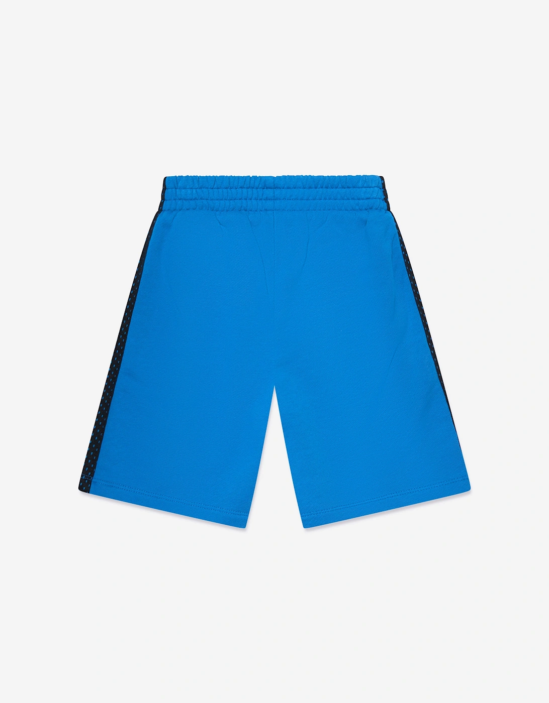 Boys Baseball Logo Mesh Shorts in Blue