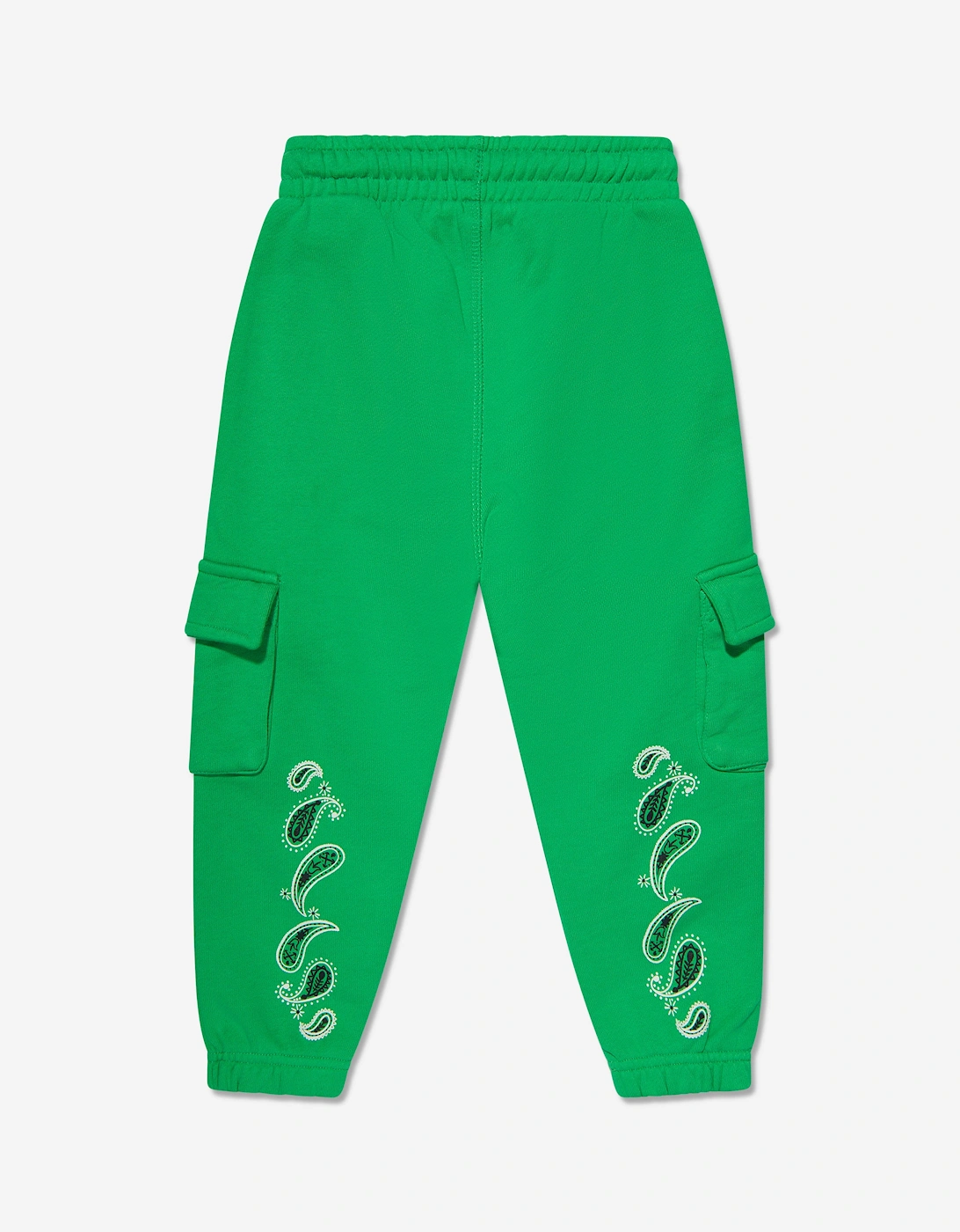 Kids Bandana Joggers in Green
