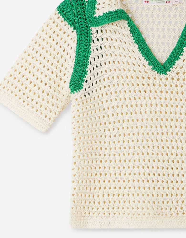 Girls Elanita Jumper in Ivory