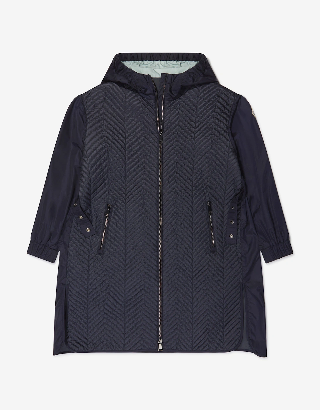 Enfant Girls Hooded Seldana Long Coat, 5 of 4