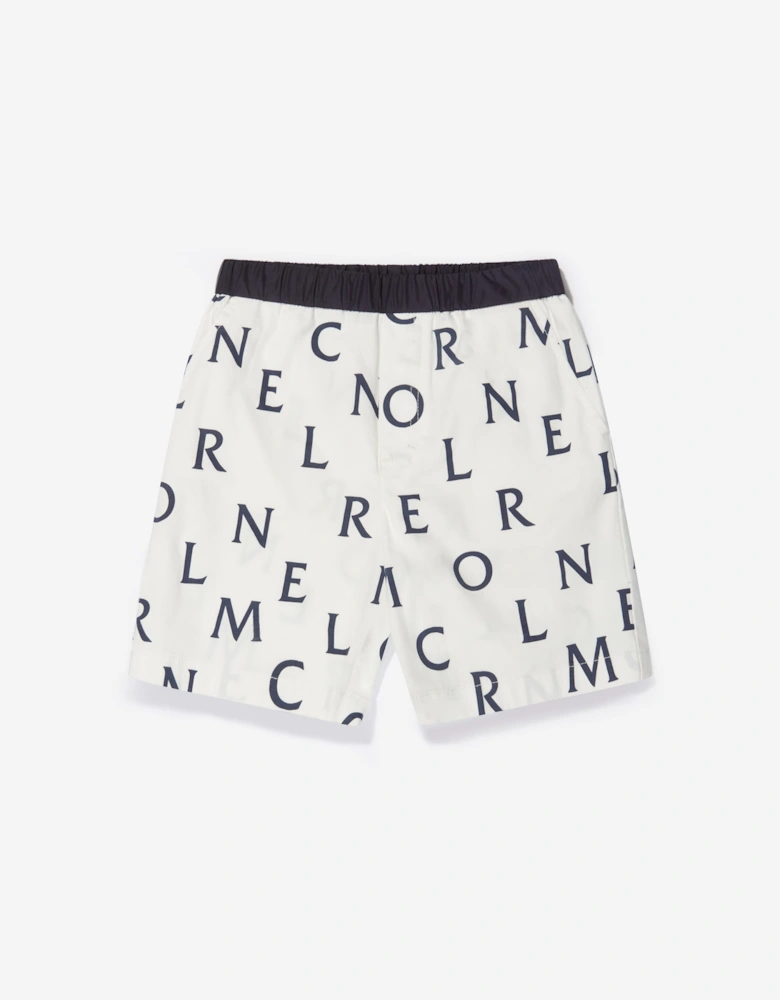 Enfant Boys Logo Print Shorts