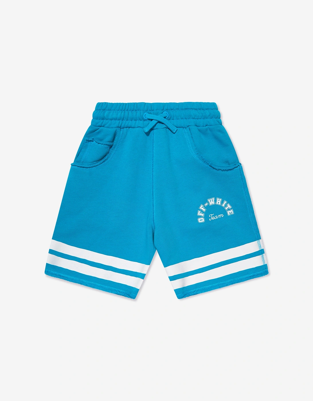 Boys Team 23 Sweat Shorts in Blue, 6 of 5