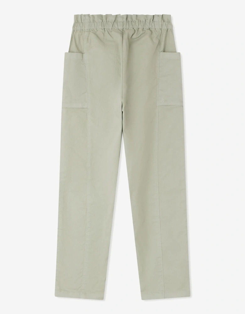 Girls Tiche Trousers in Green