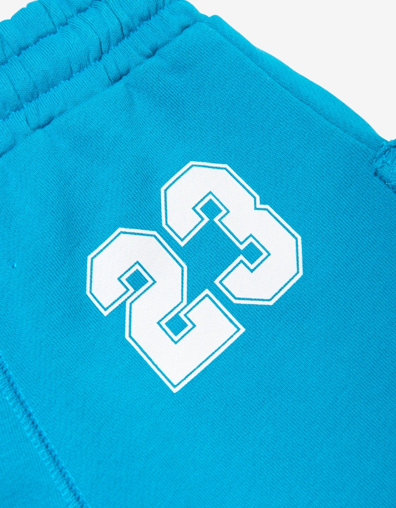 Boys Team 23 Sweat Shorts in Blue