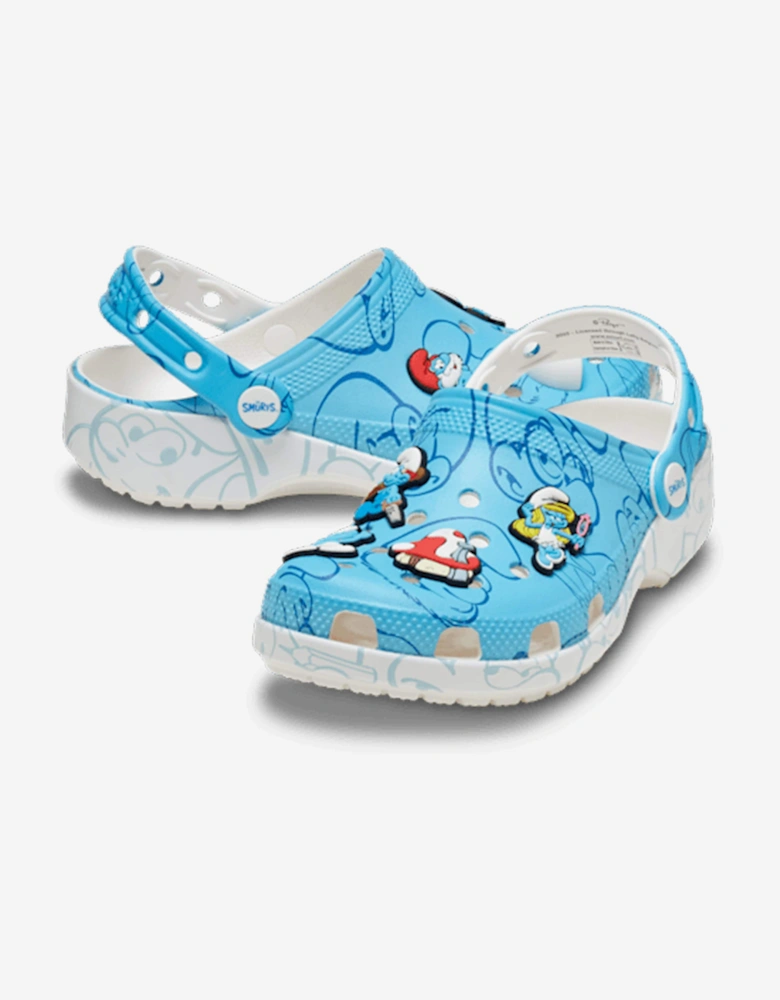 Kids Smurfs Classic Clog in Blue