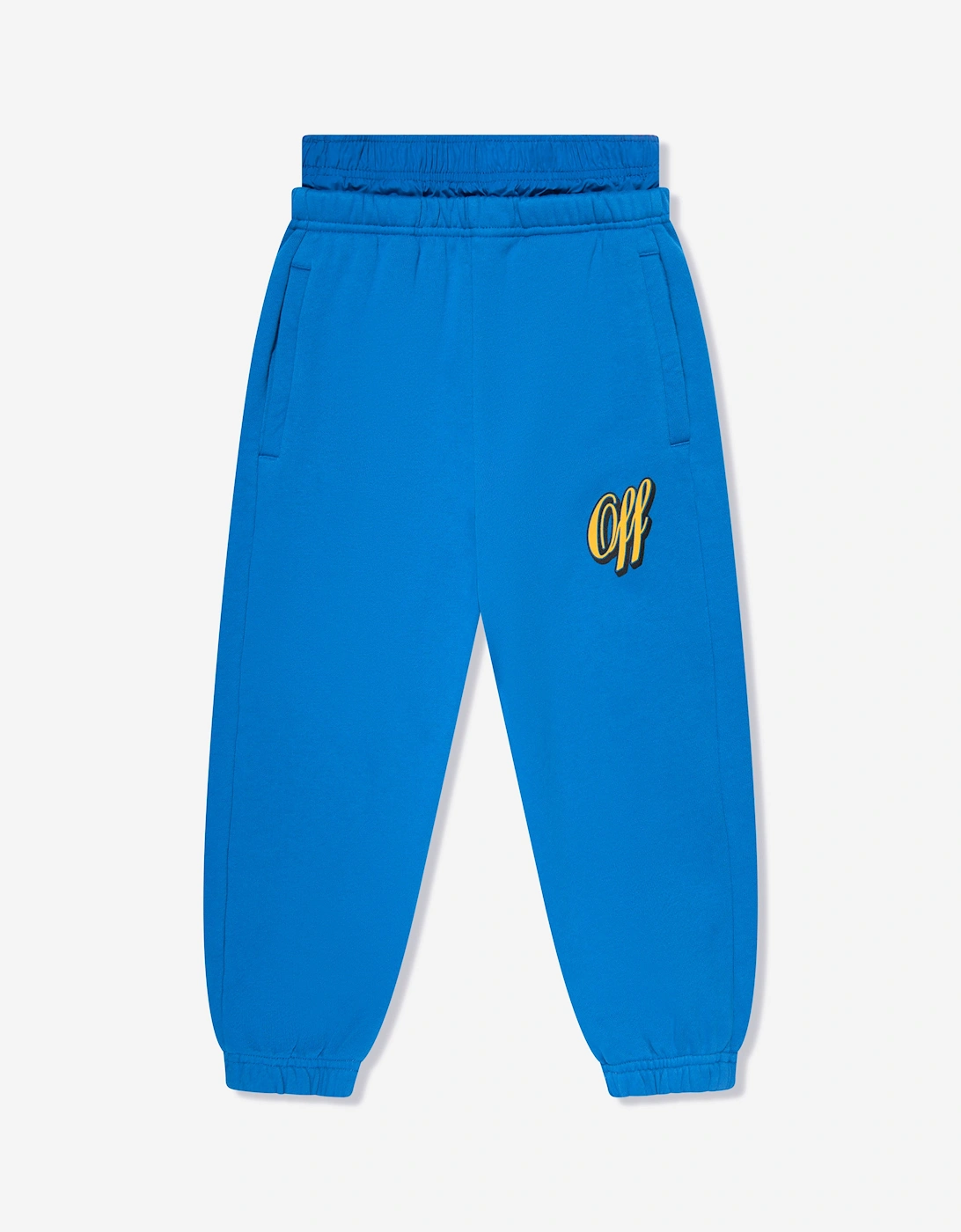 Boys Baseball Logo Joggers in Blue, 6 of 5