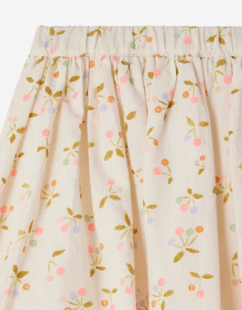 Girls Suzon Skirt in Ivory
