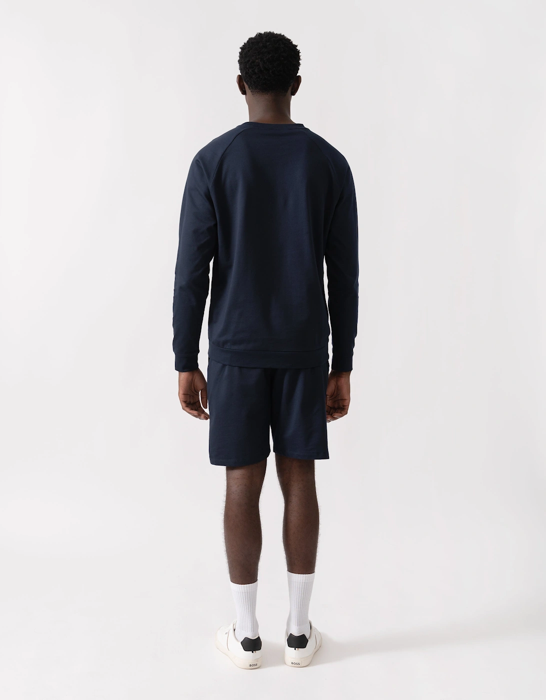 BOSS Orange Authentic Mens Loungewear Sweatshirt 50545558 - Dark Blue 403
