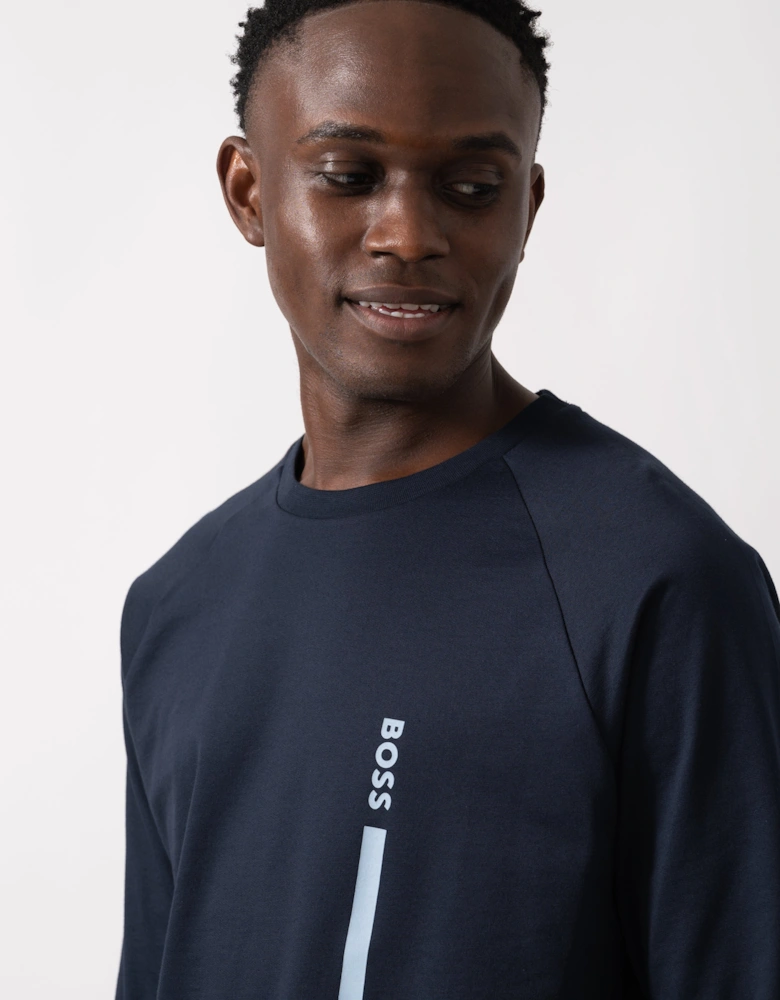 BOSS Orange Authentic Mens Loungewear Sweatshirt 50545558 - Dark Blue 403
