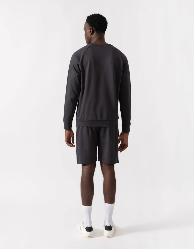 BOSS Orange Authentic Mens Loungewear Sweatshirt 50545558 - Dark Grey 021