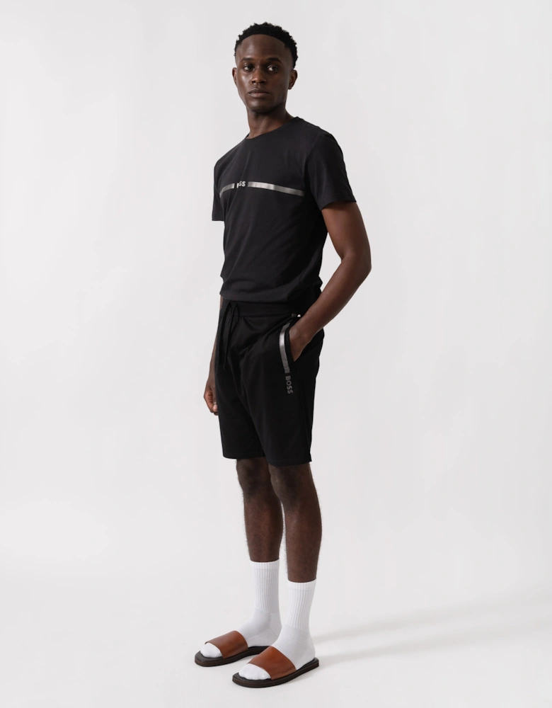 BOSS Orange Mens Authentic Loungewear Shorts 50545560 - Black 001