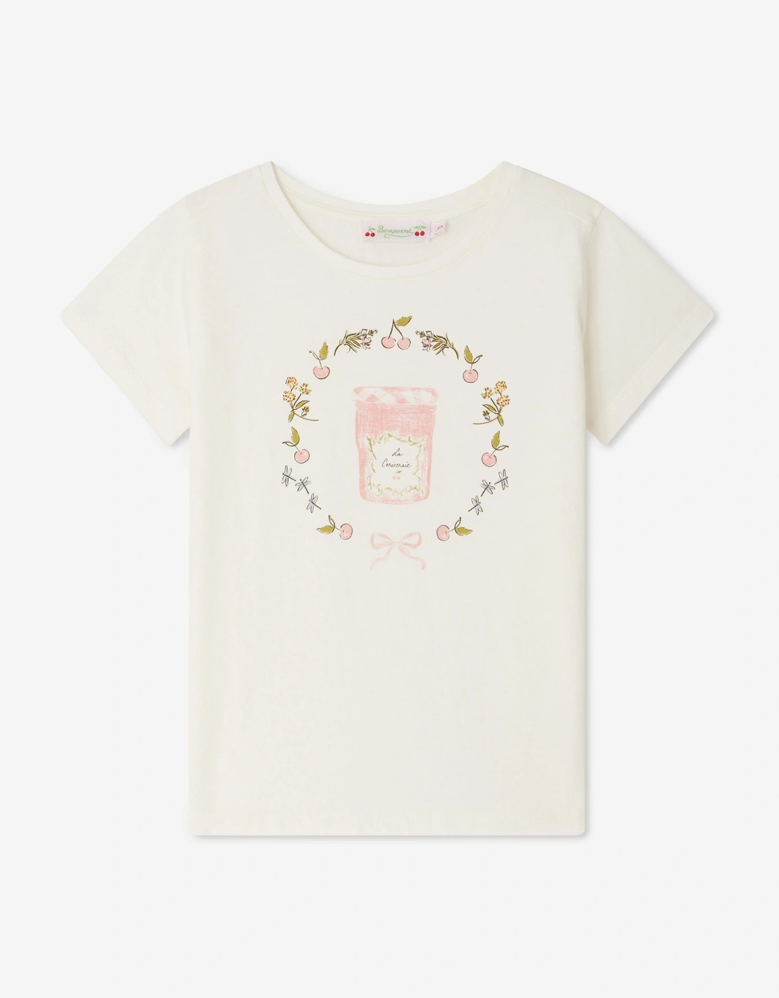 Girls Alcala T-Shirt in Ivory, 5 of 4