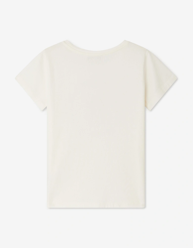 Girls Alcala T-Shirt in Ivory