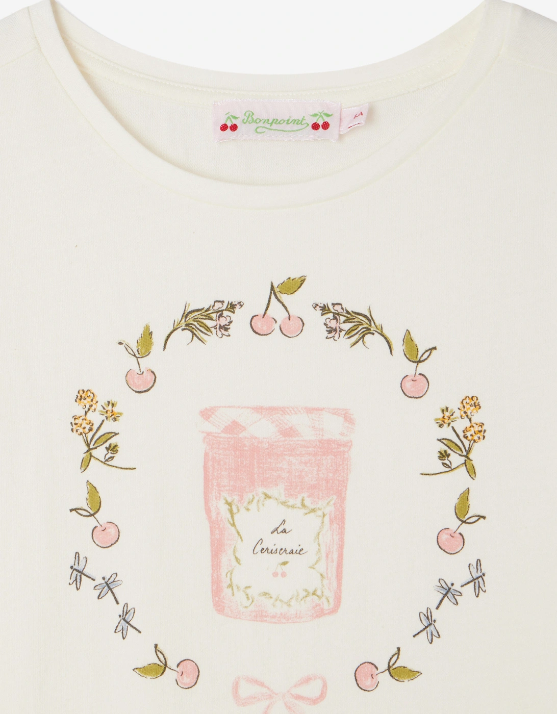 Girls Alcala T-Shirt in Ivory