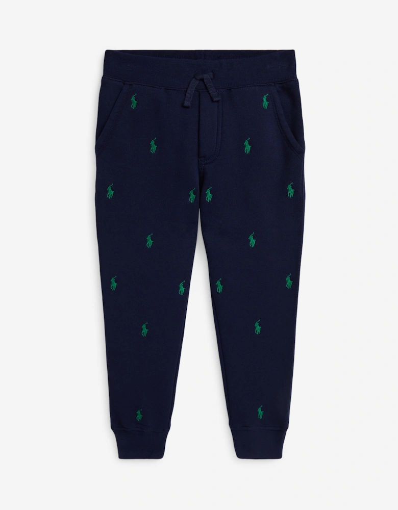 Boys Logo Joggers in Navy