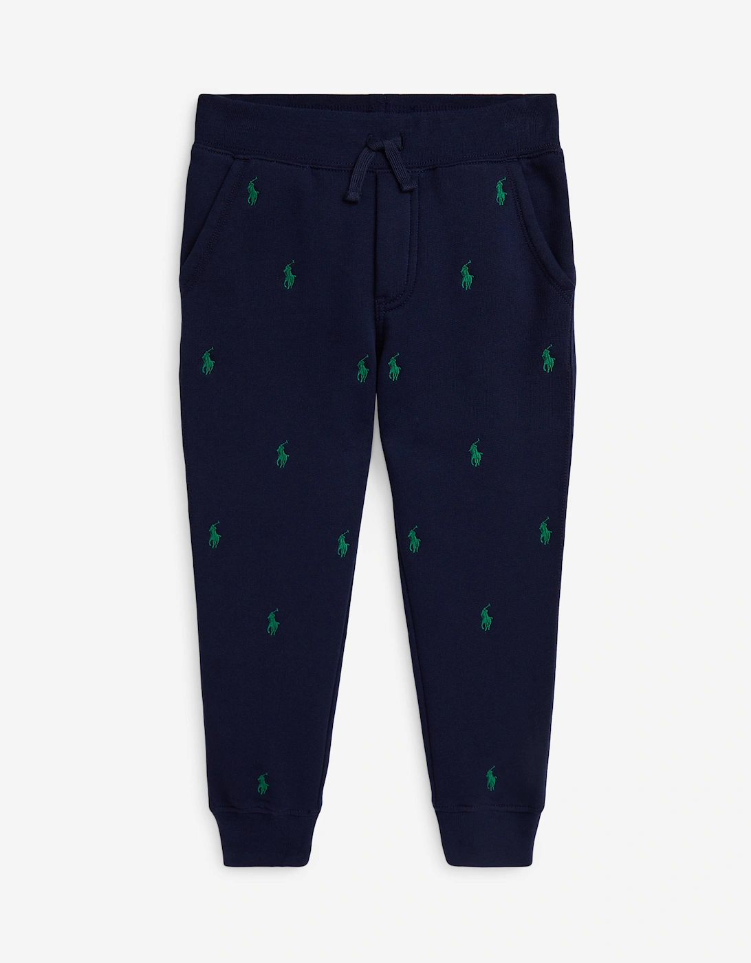 Boys Logo Joggers in Navy, 6 of 5