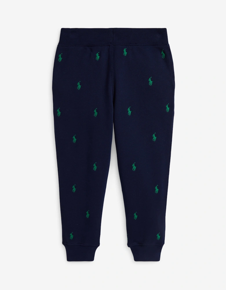 Boys Logo Joggers in Navy