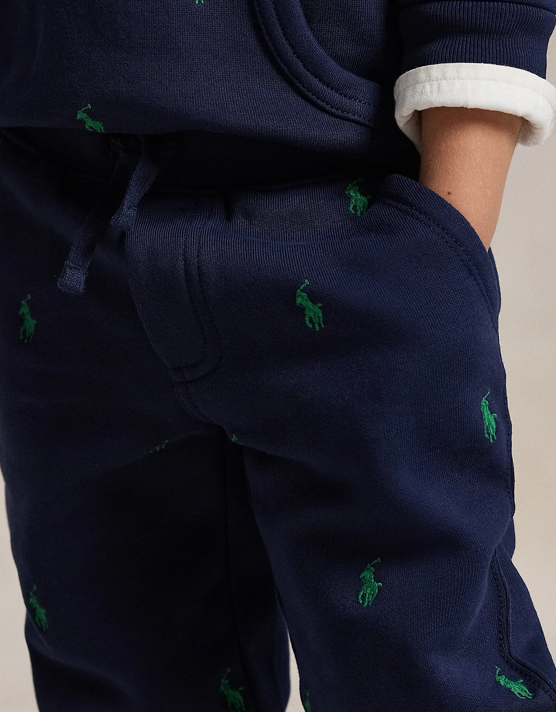 Boys Logo Joggers in Navy