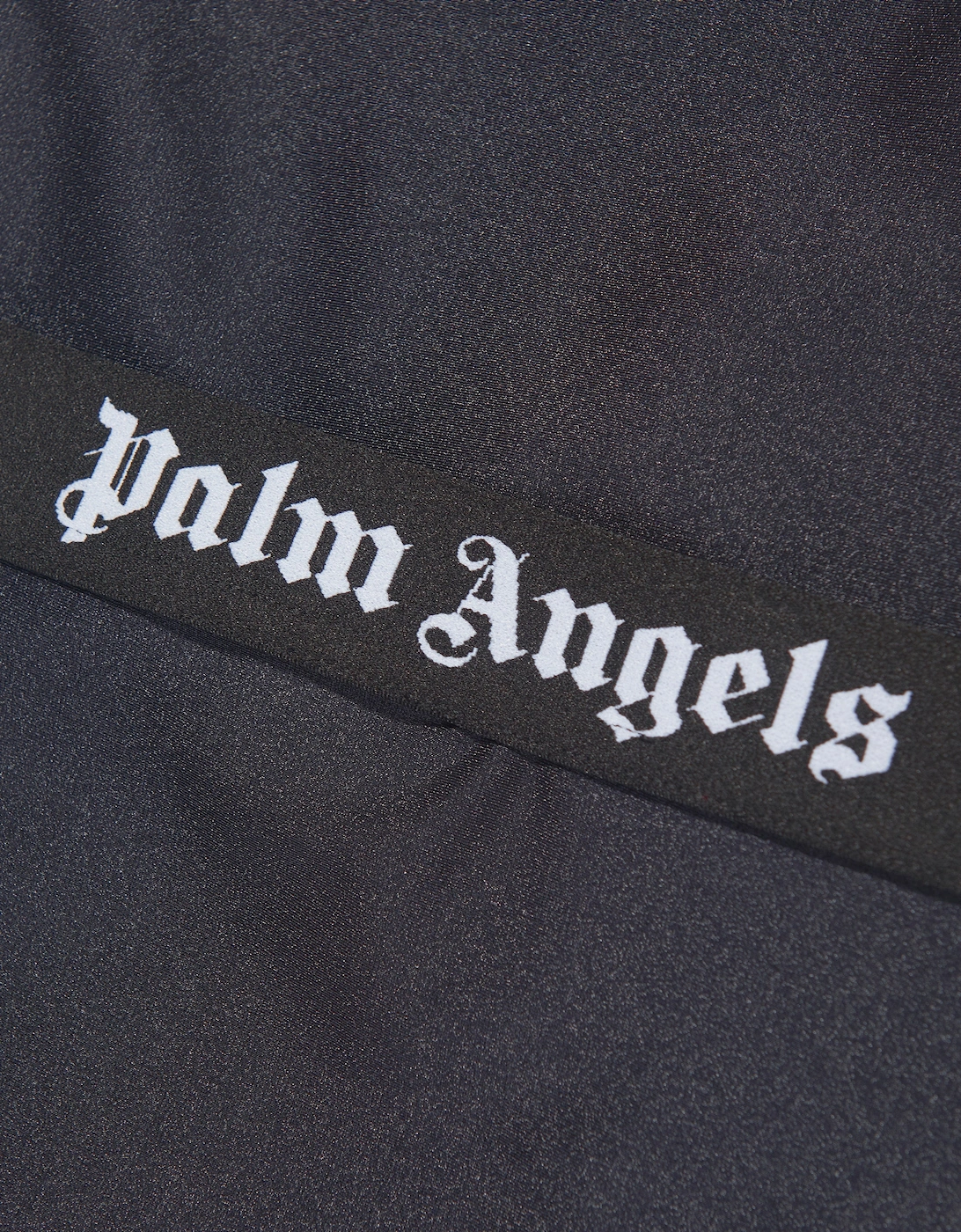 Girls Logo Band Swimsuit in Black