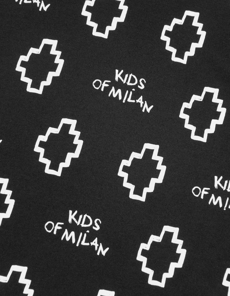 Boys Cotton Short Sleeve Logo T-Shirt