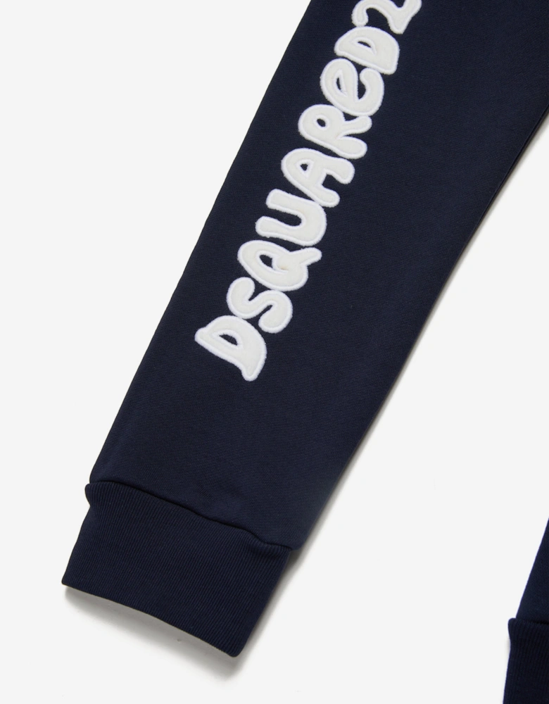 Kids Logo Joggers in Navy