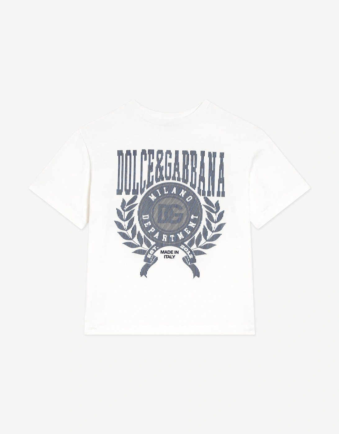 Boys Bollo Patch T-Shirt  in White, 5 of 4