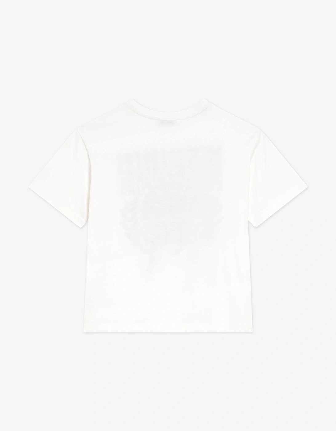 Boys Bollo Patch T-Shirt  in White