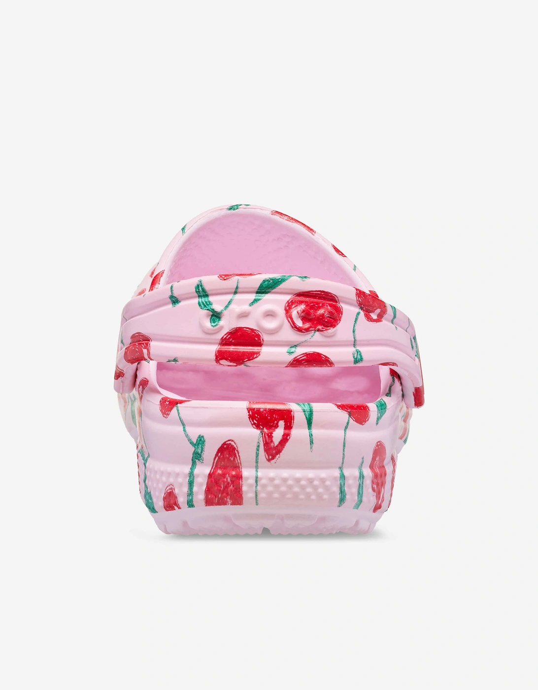 Girls Classic Fresh Fruits Clog in Pink