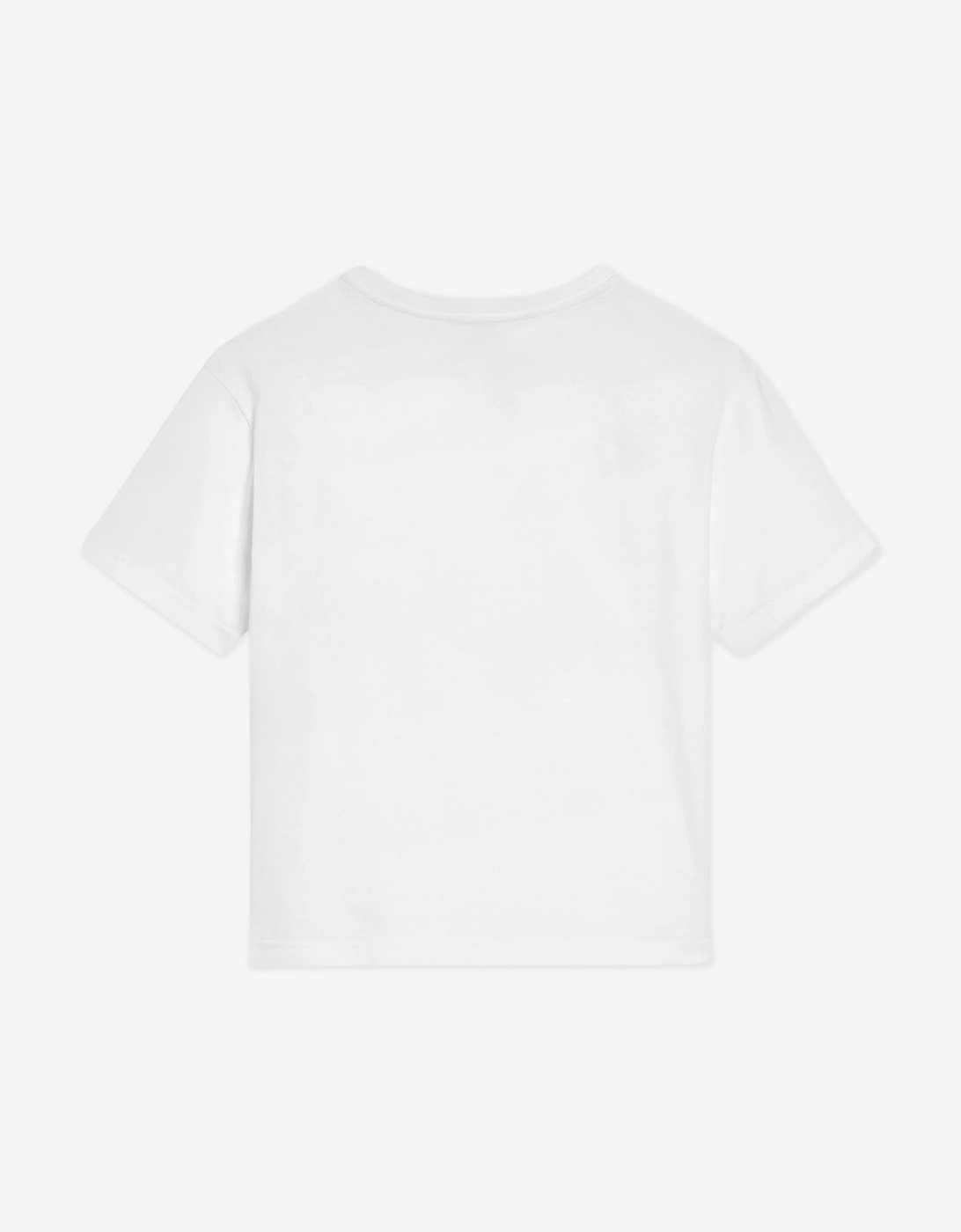 Boys Flock Logo T-Shirt in White