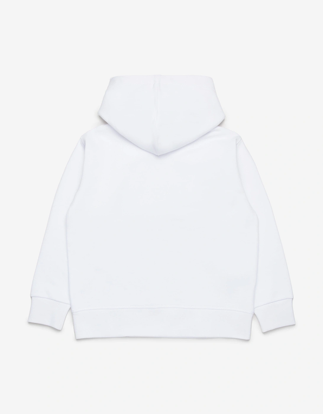 Kids Logo Hoodie in White