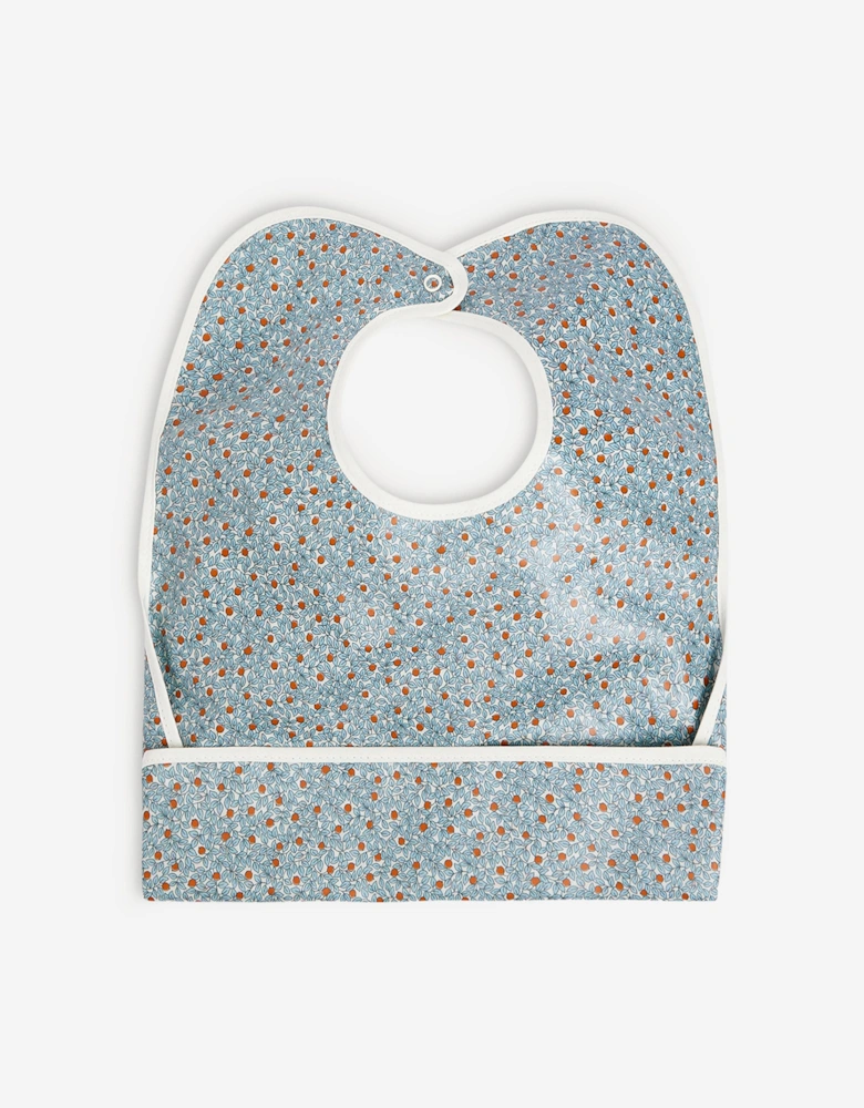 Baby Boys Bavoir Clip Bib in Blue (33.2 x 25.6 x 6cm)
