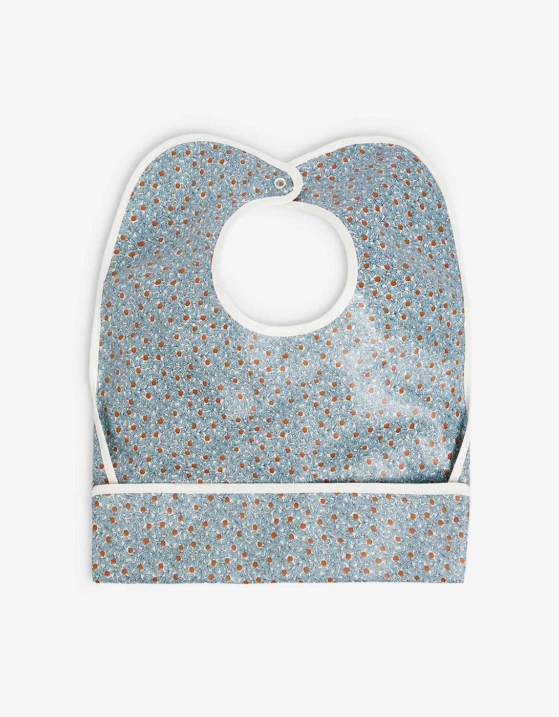 Baby Boys Bavoir Clip Bib in Blue (33.2 x 25.6 x 6cm), 4 of 3