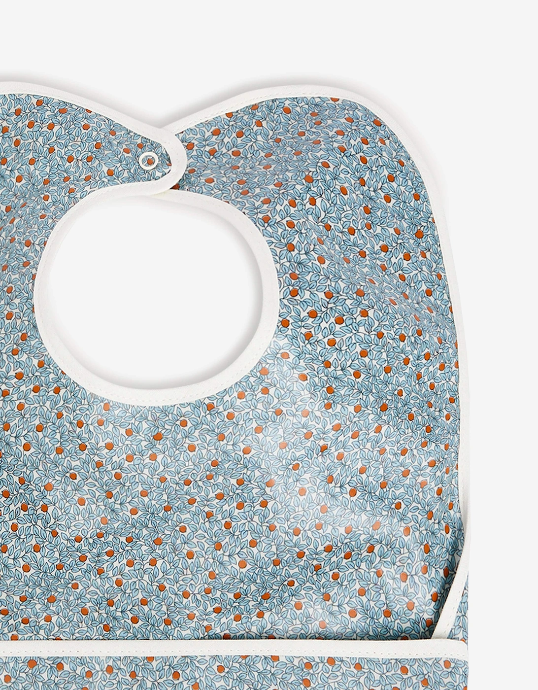 Baby Boys Bavoir Clip Bib in Blue (33.2 x 25.6 x 6cm)
