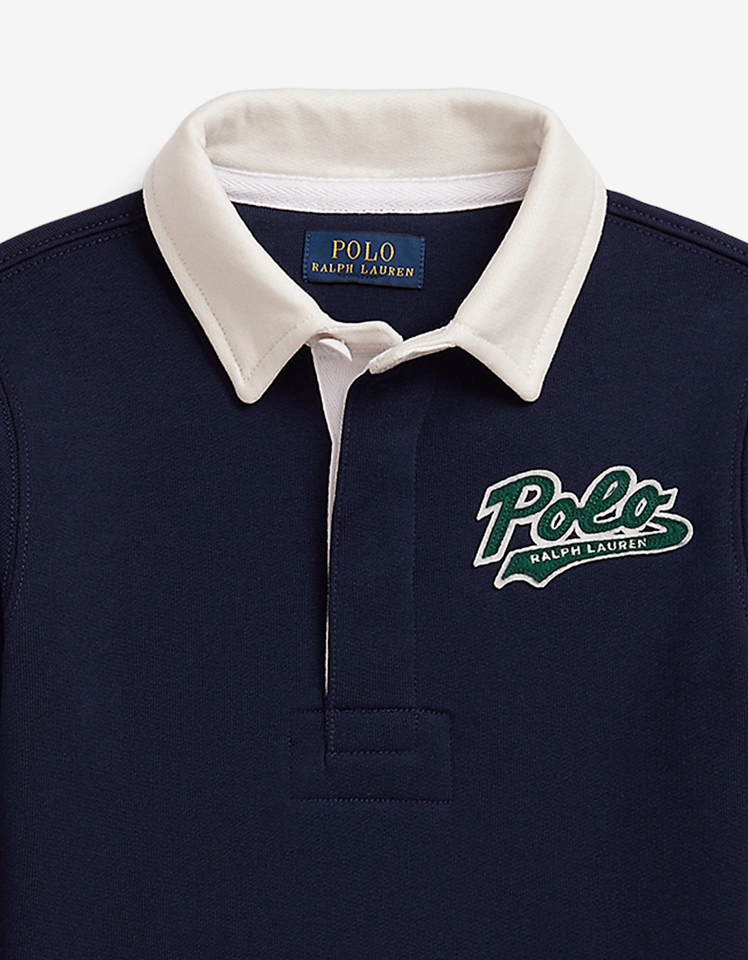 Boys Polo Rugby Shirt in Navy