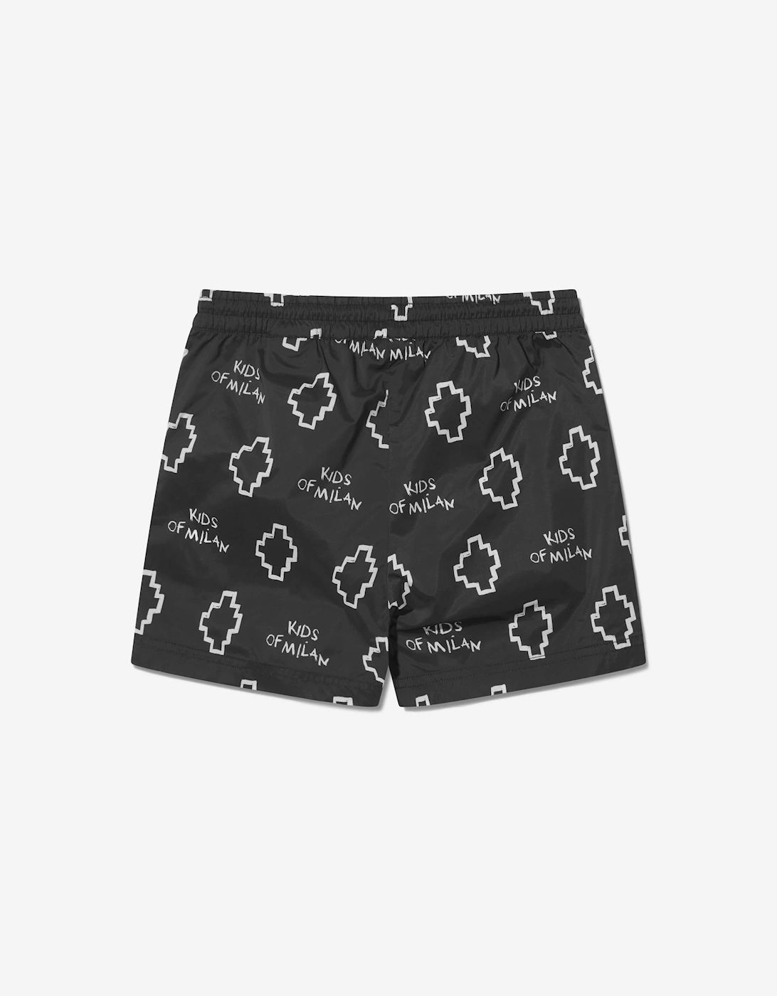 Boys Logo Print Swim Shorts