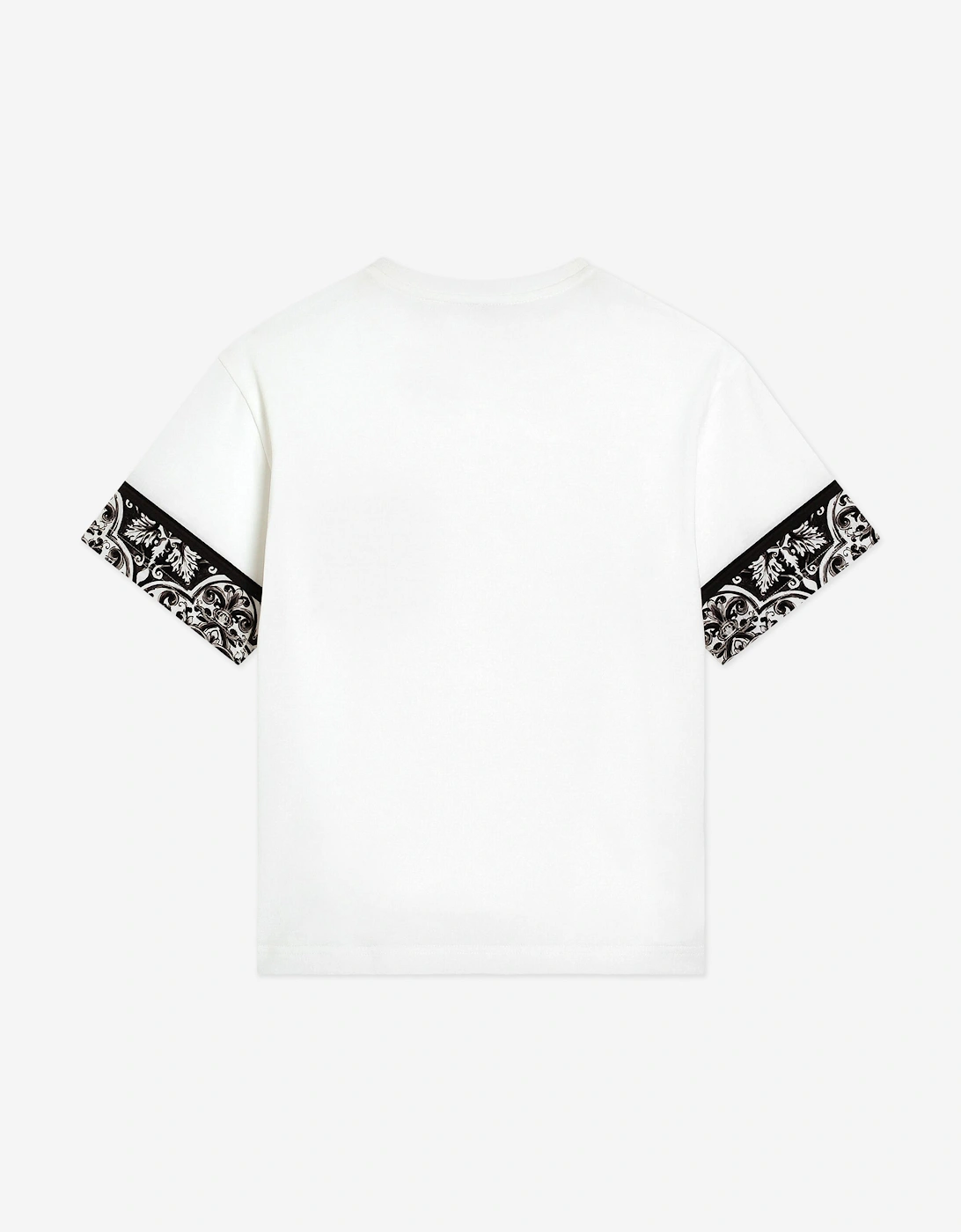 Boys Majolica Pocket T-Shirt in White