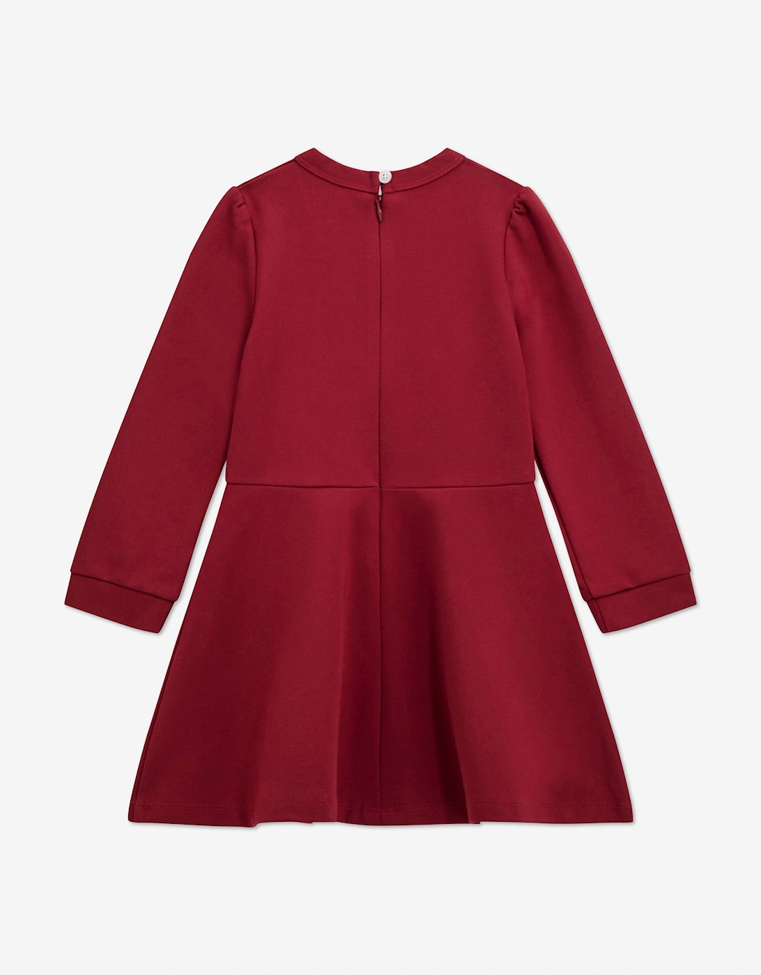 Girls Punto Milano Dress in Red