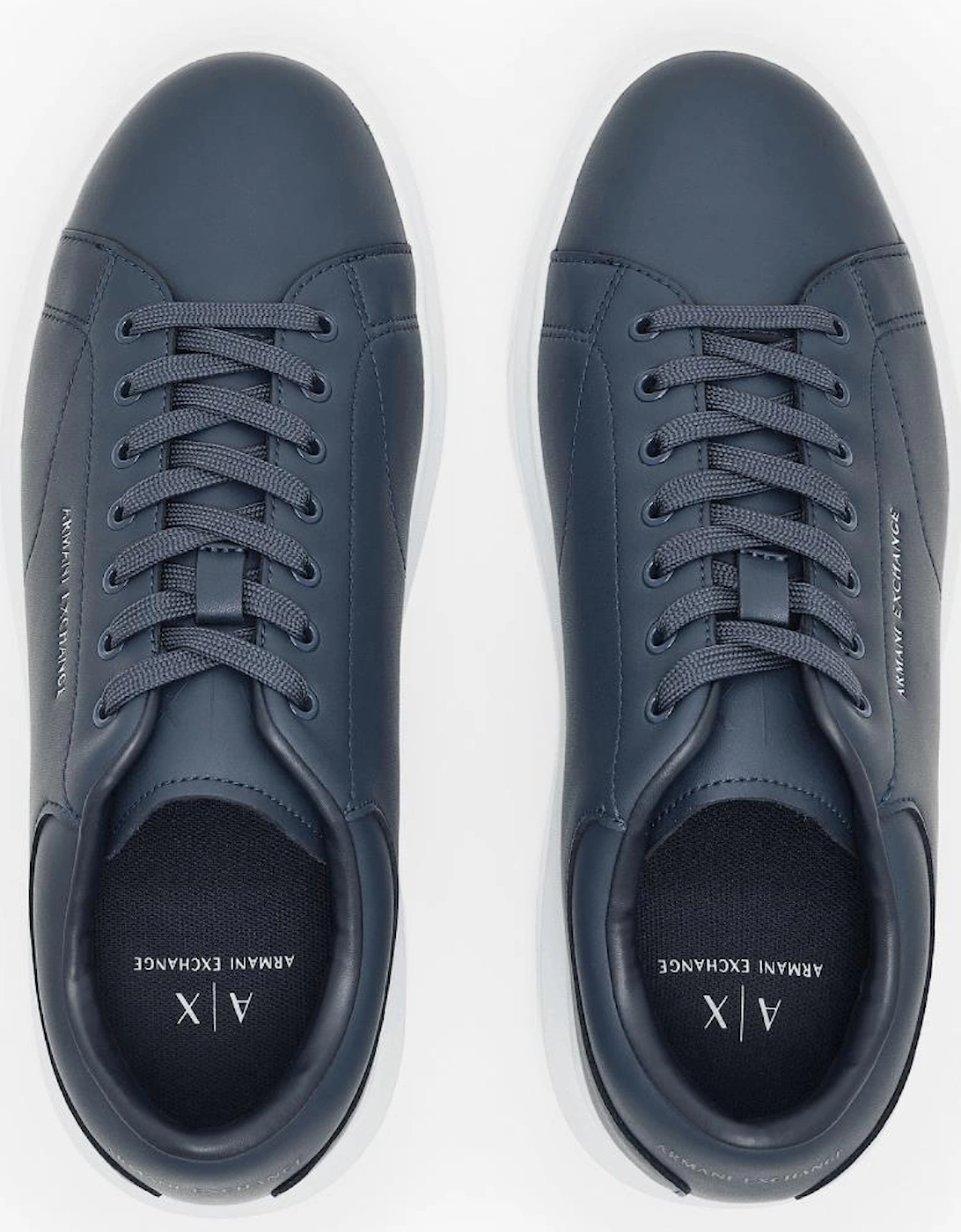 Action Leather Navy/White Sneaker Trainer