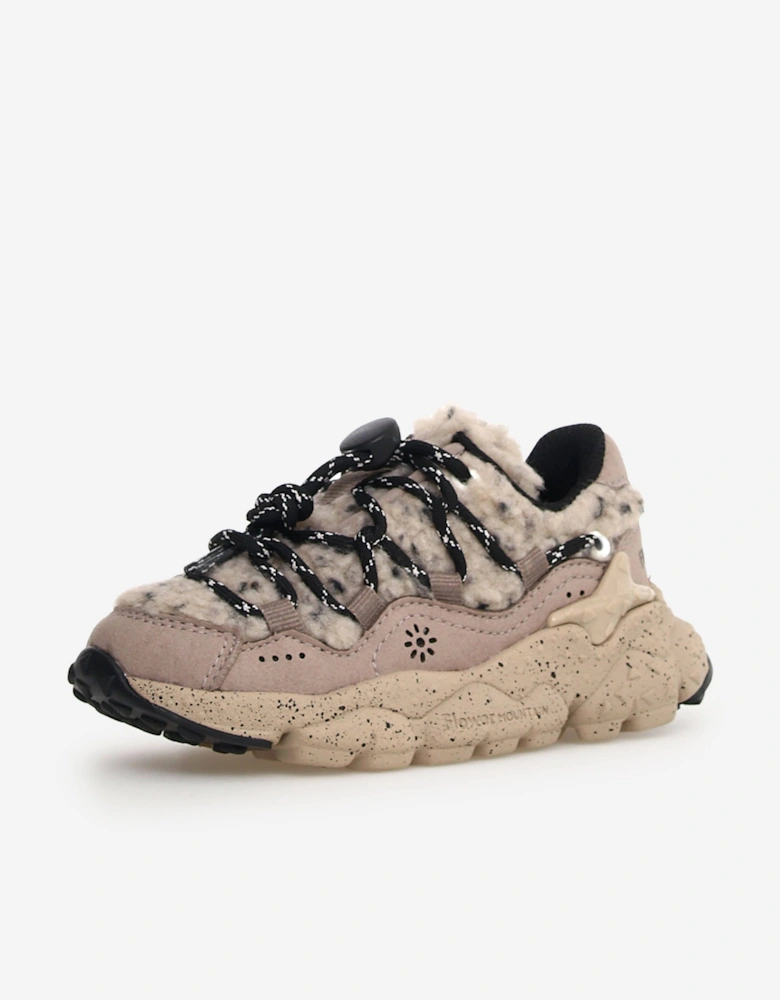 Kids Raikiri Trainers in Beige