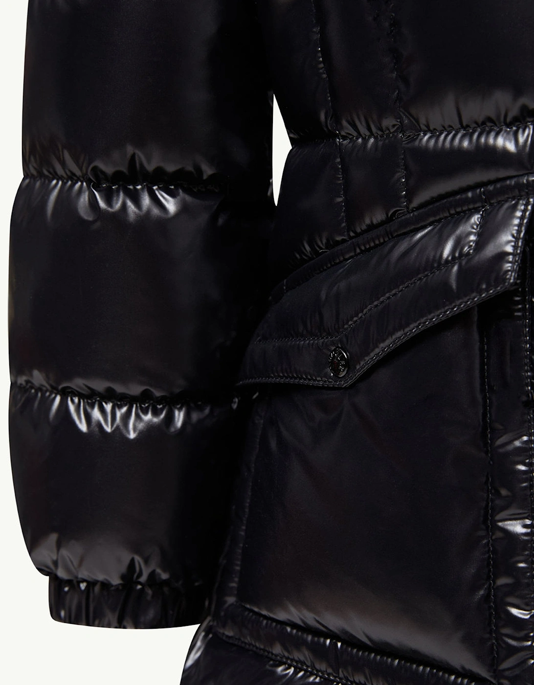 Kids Aruna Long Coat Black
