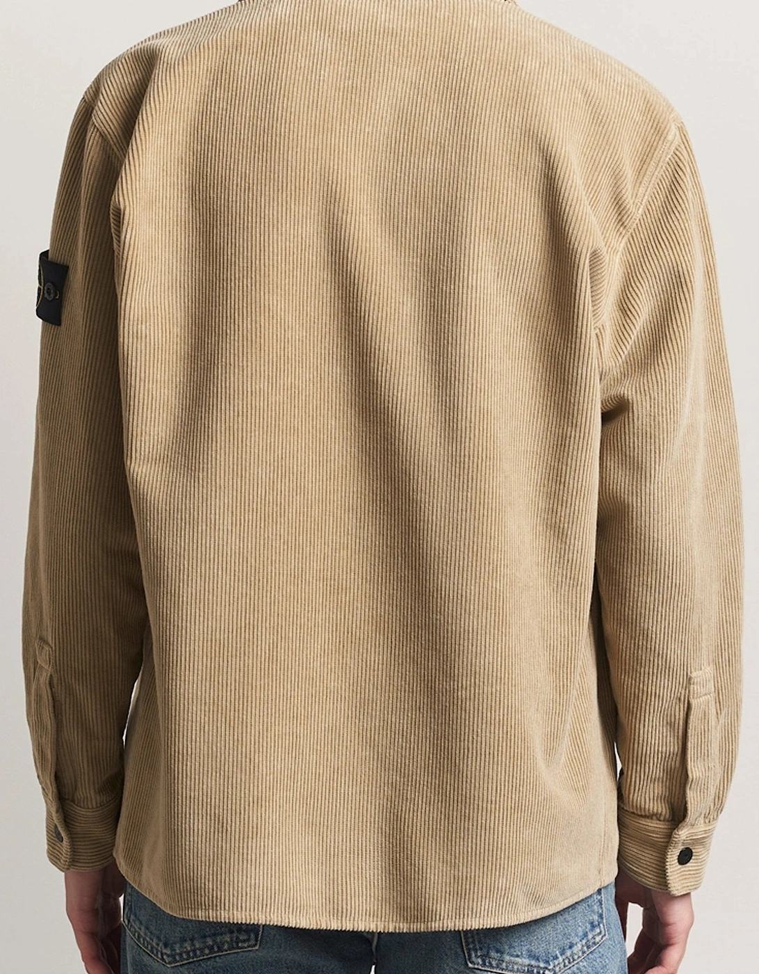 S0212 Corduroy Overshirt Desert