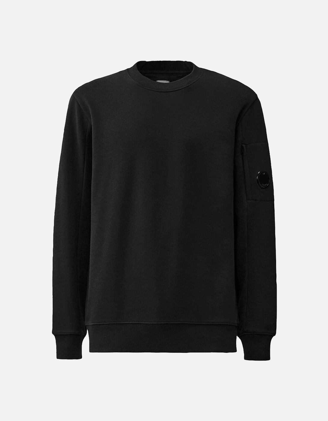 Diagonal Raised Lens Sweatshirt Black, 5 of 4