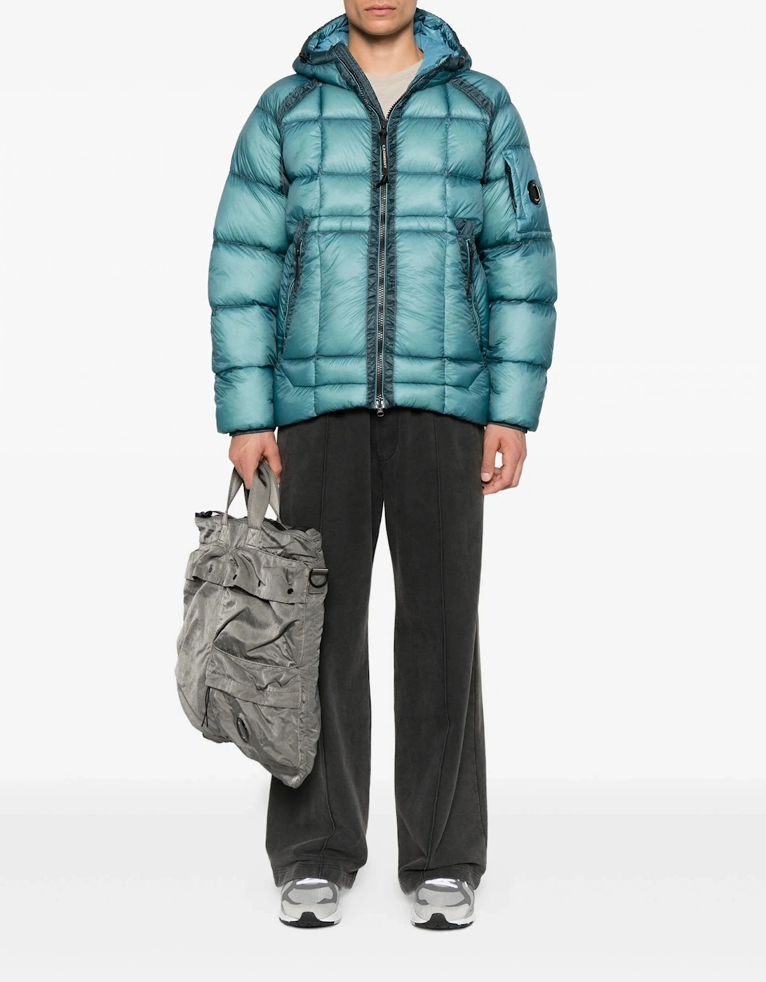 DD Shell Hooded Jacket Blue